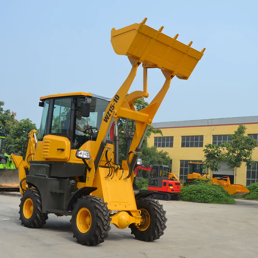 Mini Backhoe Loader with Open Cabin Compact Backhoe Loader for Sale
