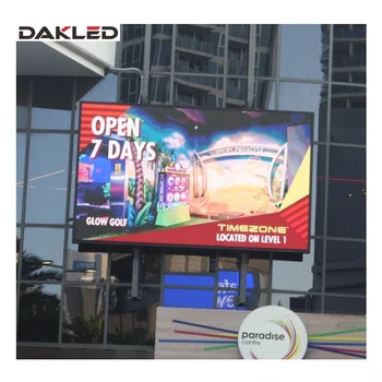 Outdoor Full Color Die Casting Panel P6 P10 LED Screen Advertising Signage LED Billboard LED Display
