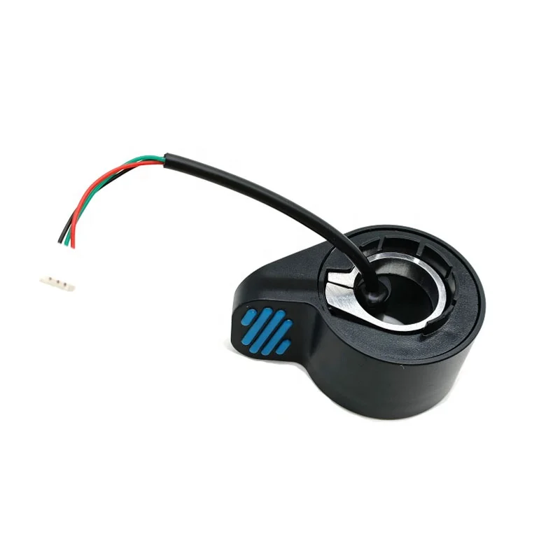 Upgrade Blue Green Color Finger Button Throttle for Nine Bot ES1 ES2 ES3 ES4 Electric Scooter Accelerator Replacement Parts