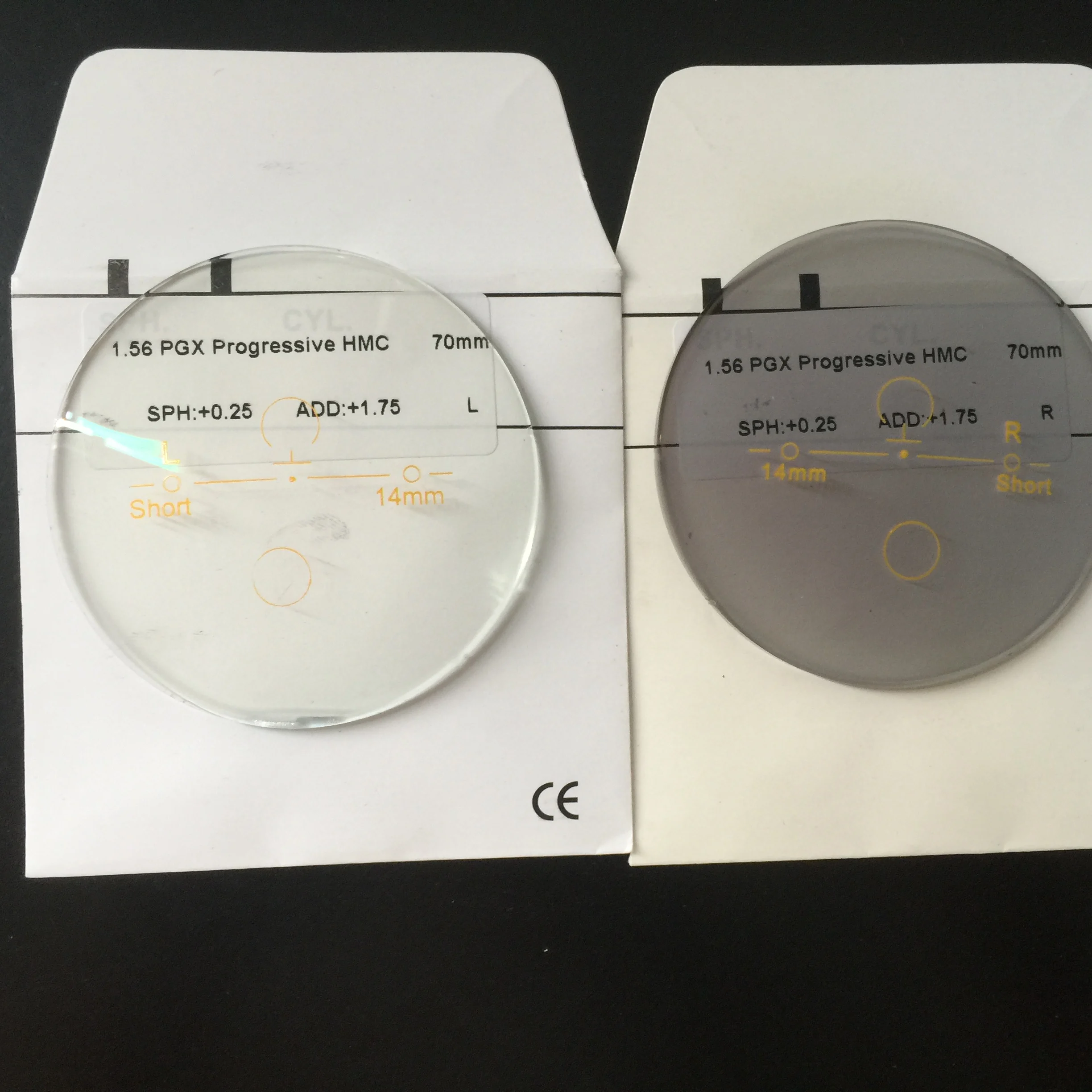 56光致变色hmc渐进式眼镜镜片