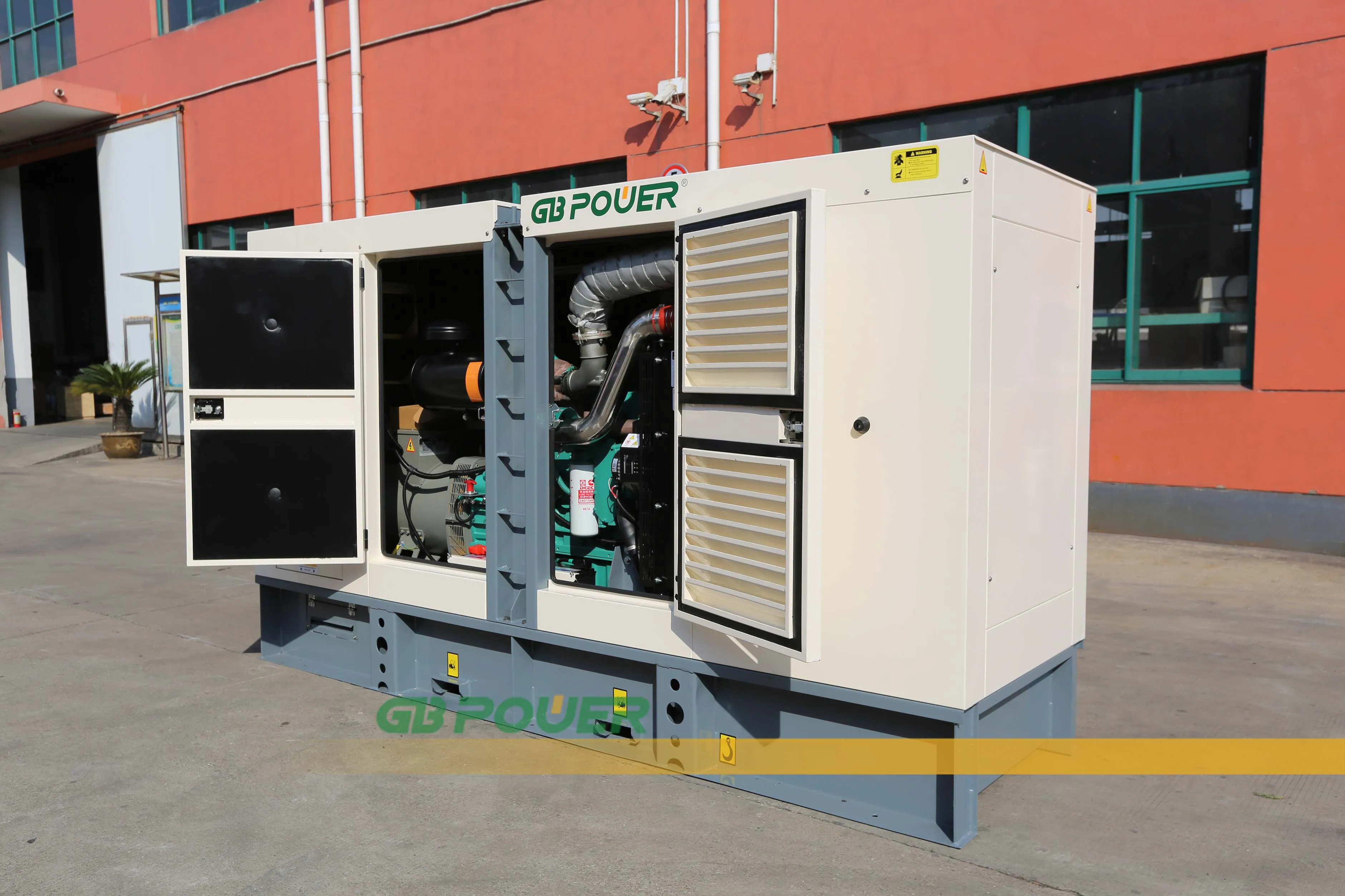 Natural Gas Generator GB3.9-GN Engine Best Genset  56.25KVA/61.875KVA UCI 224E14 Alternator