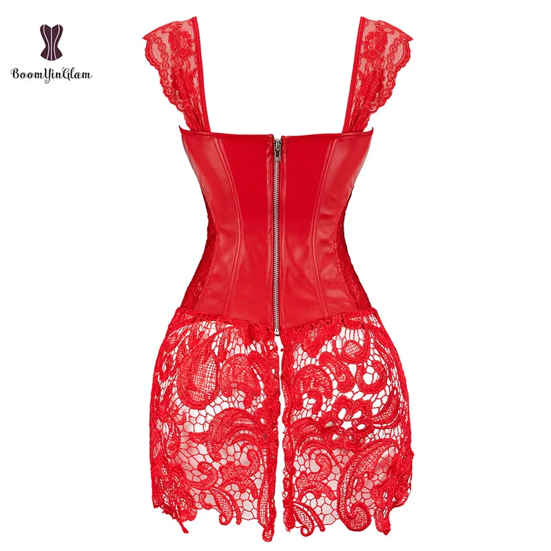 Plus Size Xs To Xxxxxxl Strap Club Lingerie Corset Bustier Top Women