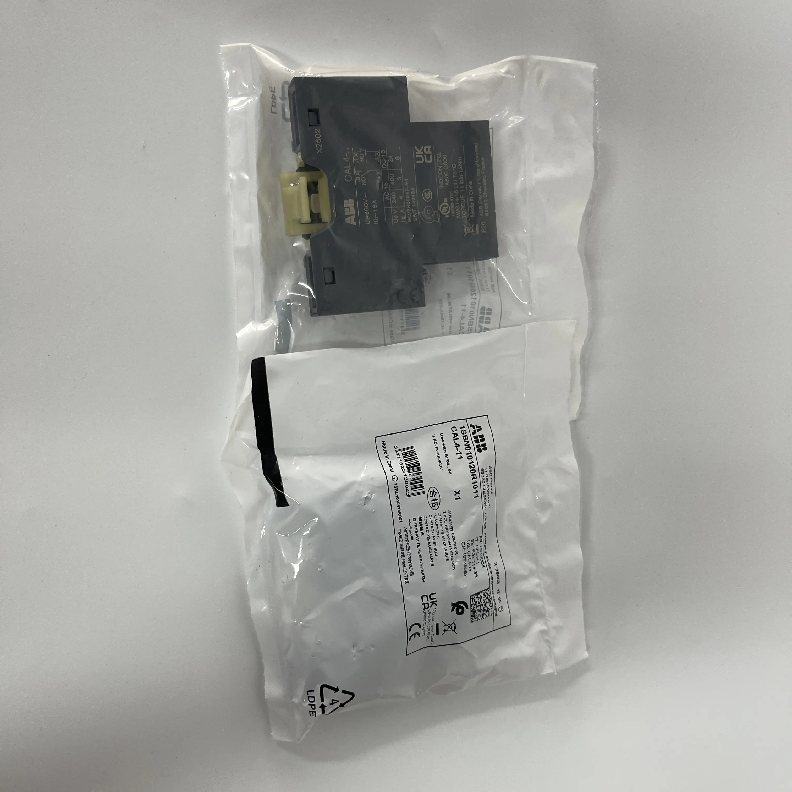 ABB Auxiliary Contact CAL4-11