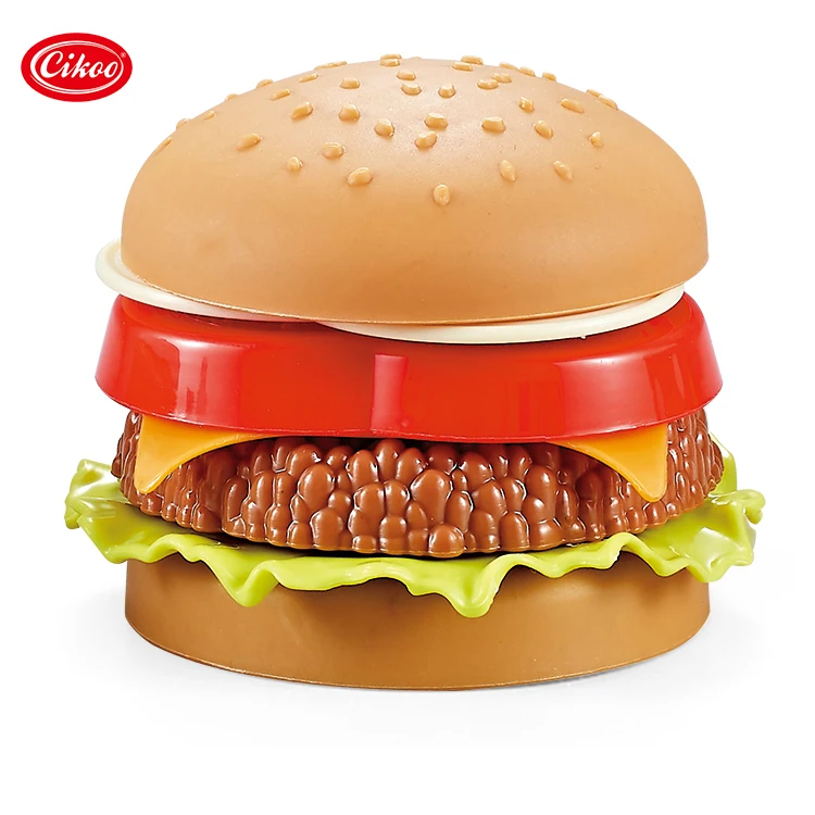 
 Лидер продаж, Amazon, оптовая продажа, детский Дошкольный набор еды, пластиковая Реалистичная кухонная игрушка, 49 шт.  