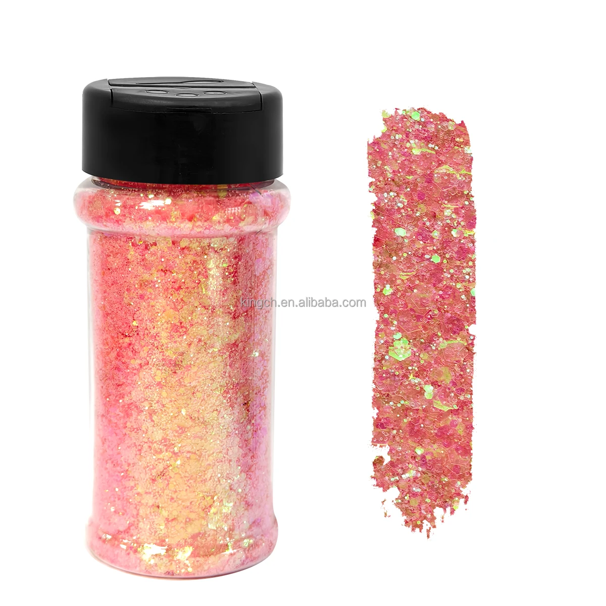 product factory wholesale cosmetic glitter powder hexagon pet bulk holographic glitter mixed chunky glitter powder for crafts 24 colors-13
