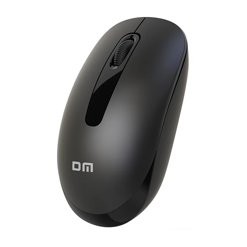 DM K6 2.4GHz Ergonomic Optical Wireless Mouse Portable USB Receiver Computer Mice for PC Lap 3D Style Laser Tracking