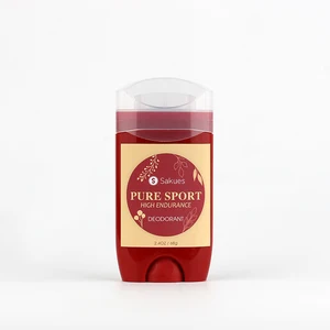 Unisex Natural Vegan Organic Fragrance Body Deodorant Roll on Stick Perfume Eco Friendly Body Deodorant and Antiperspirant Stick