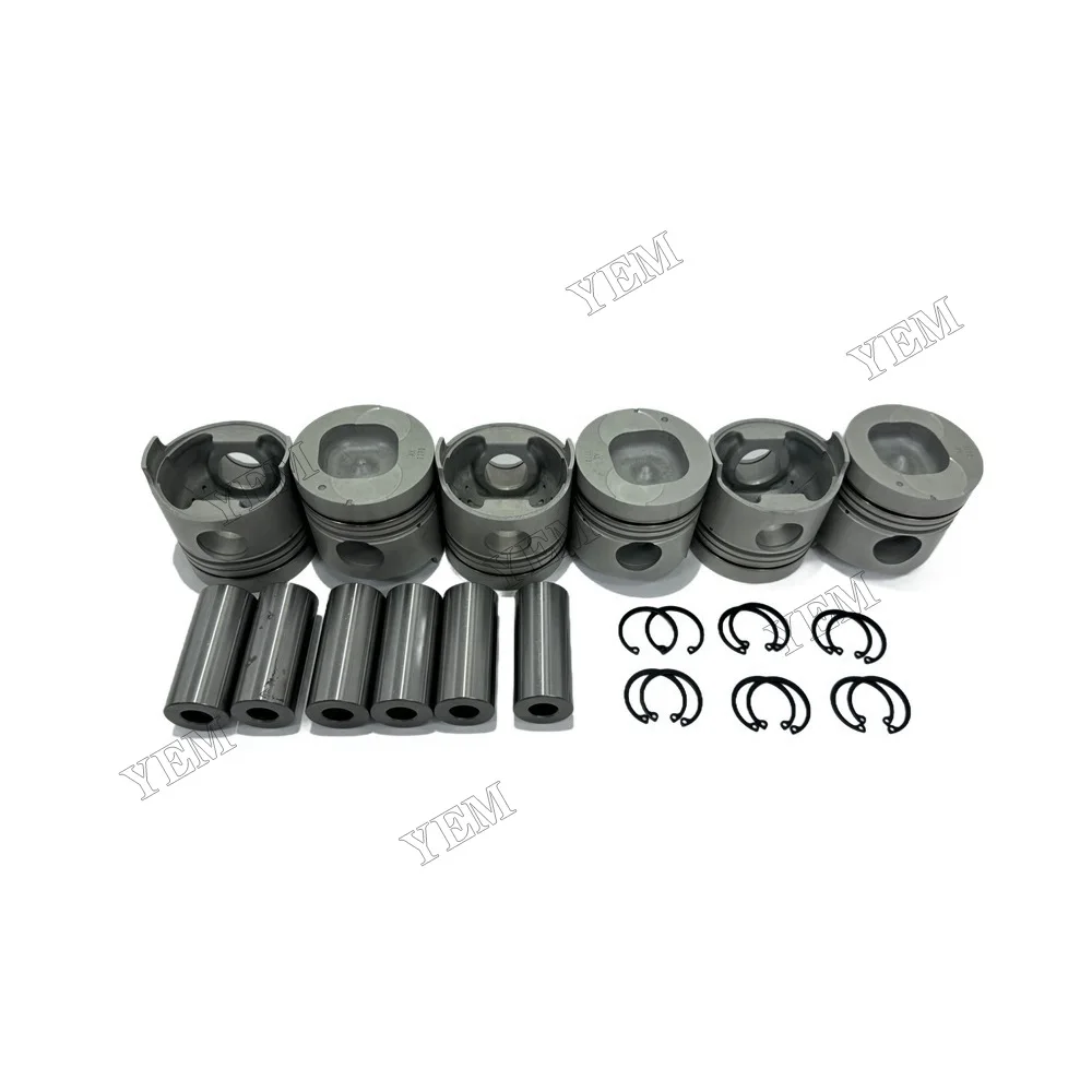 Piston Kit Compatible for Isuzu 6BD1 Replacement Engine Parts China Manufacturer 4