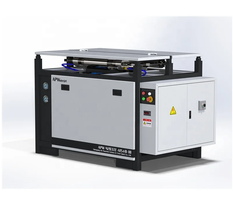 High Pressure Mini Waterjet Cutter Water Jet Cutting Machine for Metal