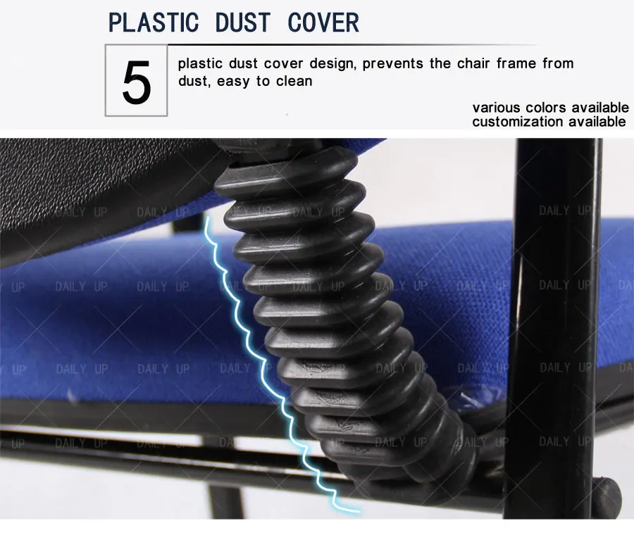 Cheap Fabric Office Chair With Thick Cushion Leisure Chair With Comfortable Armrest And Ergonomic Back For Meeting And Reception