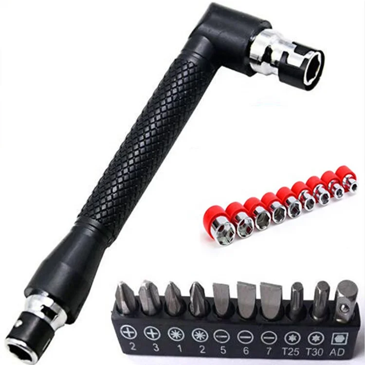 Dual Head L-shaped Mini Socket Wrench 1 