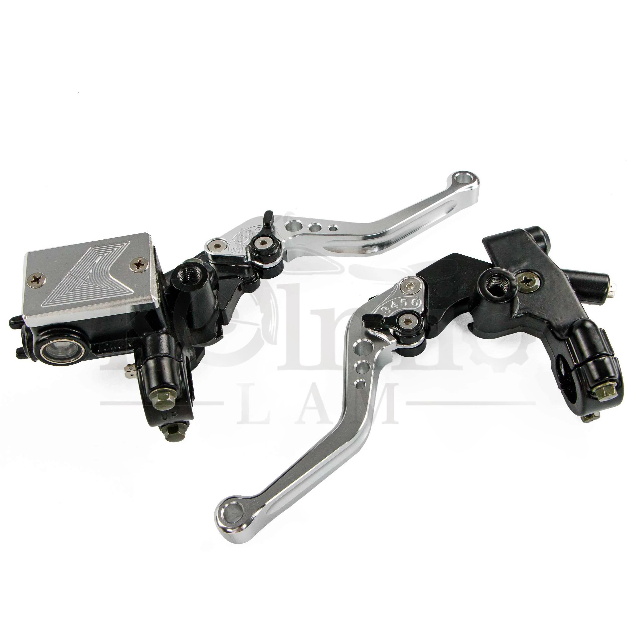 Distributeur Frein Hydraulique 1 Vers 2 En Aluminium CNC – Angle 45° Ou 90° – Pour Vélo, Moto – Noir