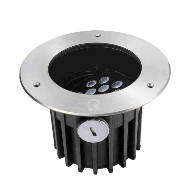 High Power Ip67 Waterproof Adjustable Angle Ground Buried  Outdoor Inground Flood Uplight Led Underground Light