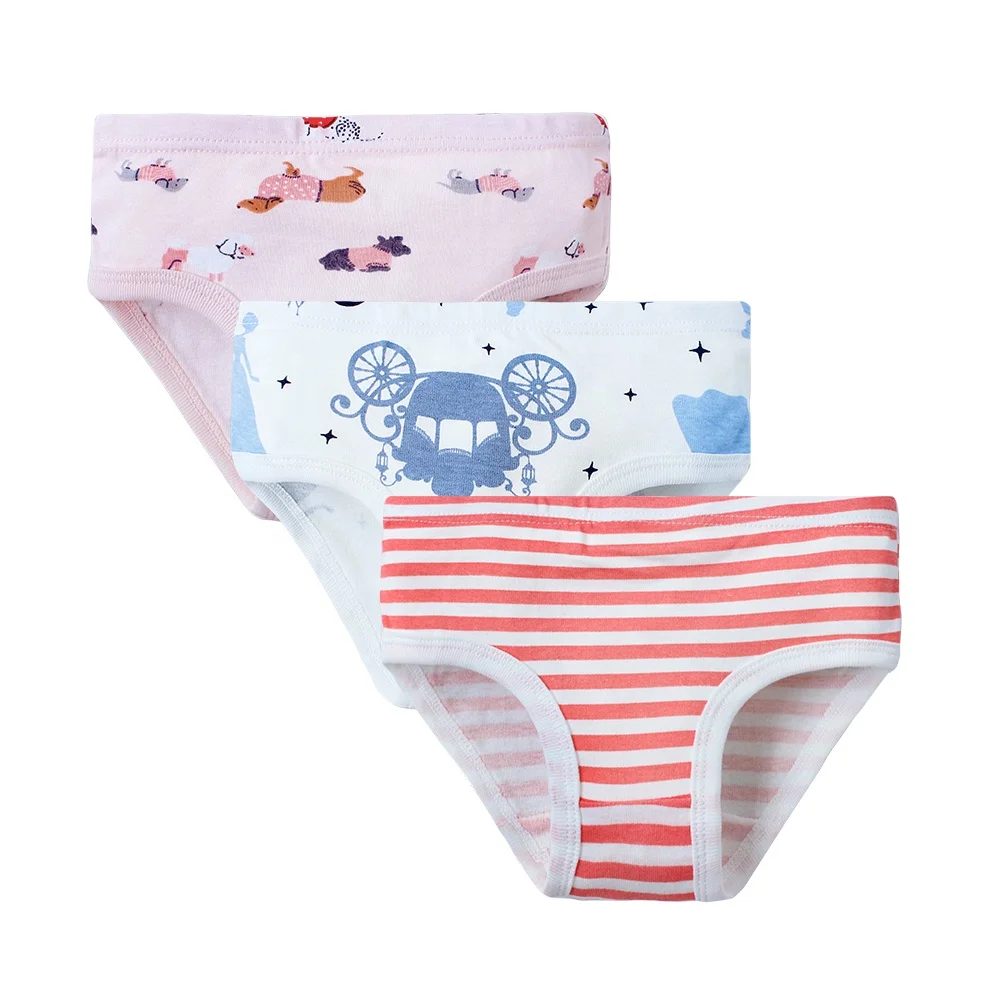 Хлопковые трусики для маленьких девочек, мягкое нижнее белье для малышей, Multipack