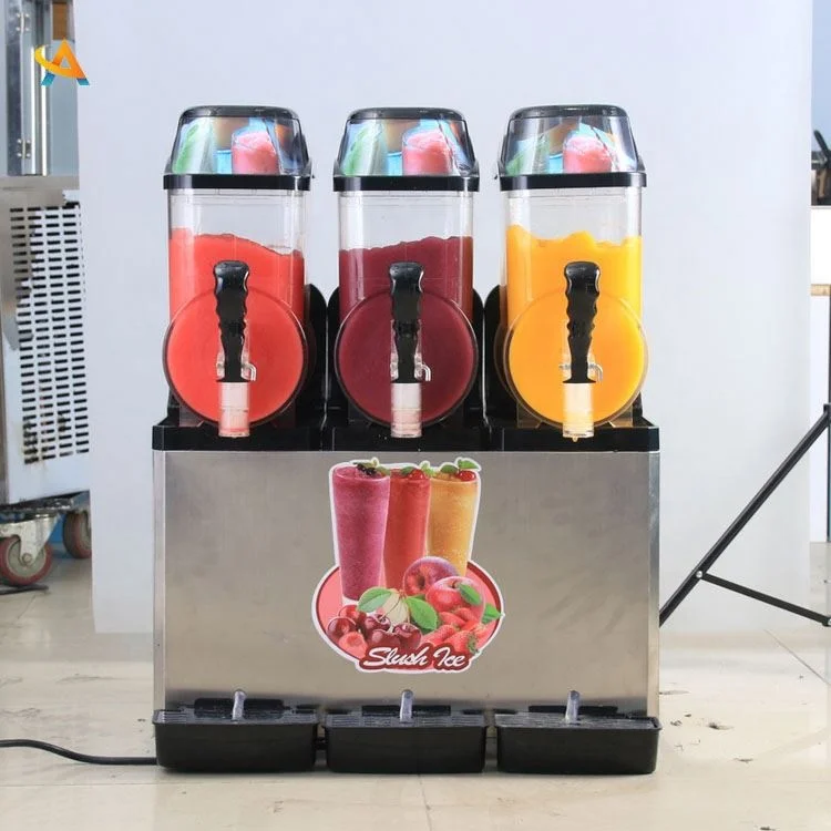 OEM商用15Lスラッシーマシンスムージー冷凍ドリンク3タンクスラッシュ