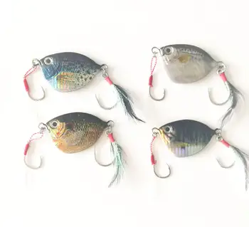 CHEERY Slow Jigging Metal Jigs Lures 80g/100g Artificial Hard Bait for Ocean Lake River & Reservoir Fishing – Metal Jig – view 3