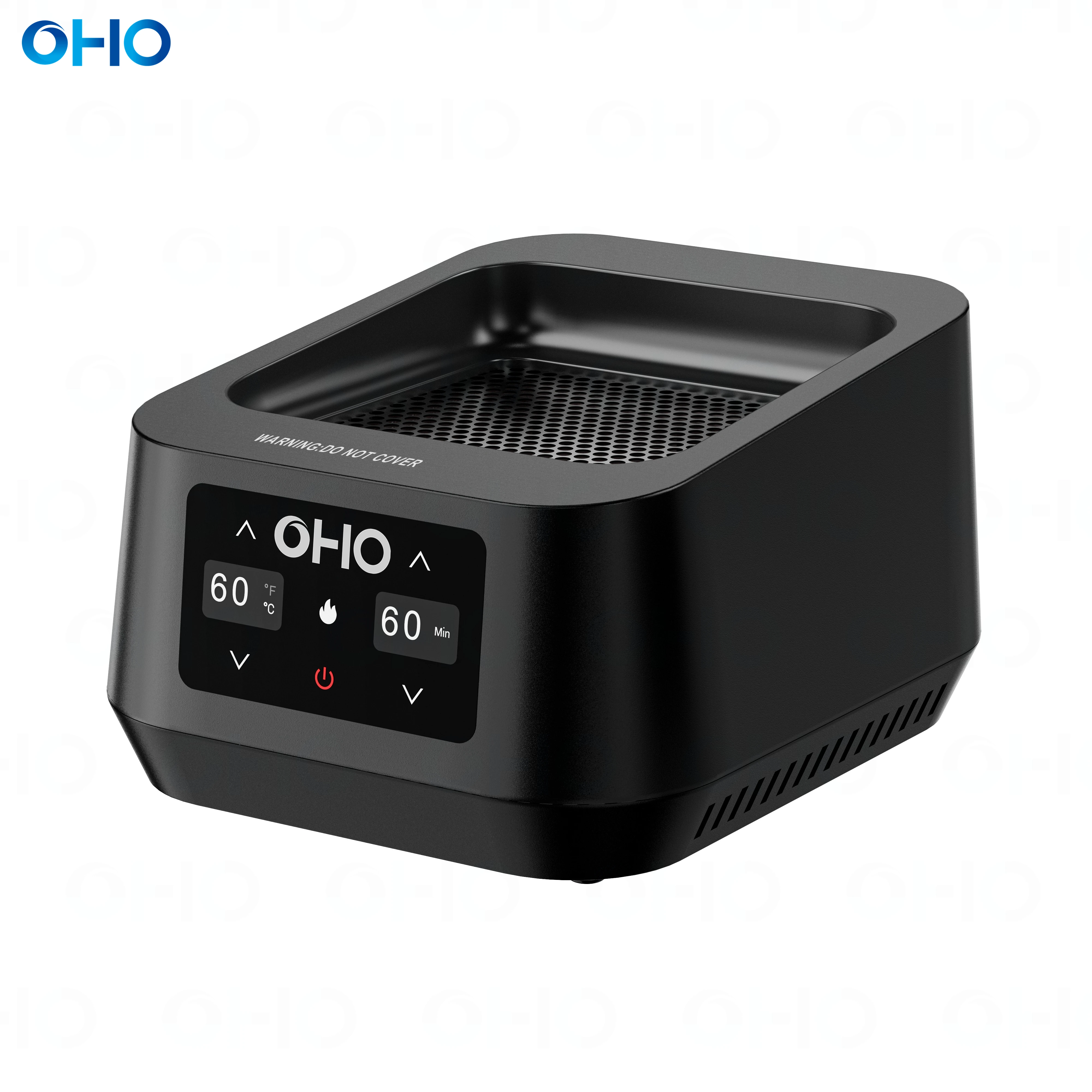 OHO Exclusive Design ETL Certified Portable Sauna Heater 1500W with Air Duct System for Sauna Tent Heating for Brands