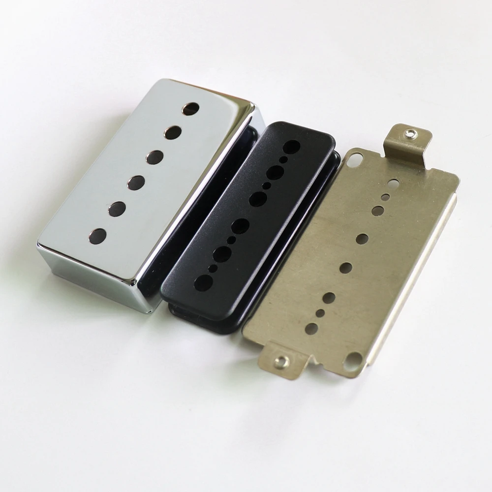 Handmade P90 Single Humbucker Sized Lp Guitar Pickup Kits With Nickel