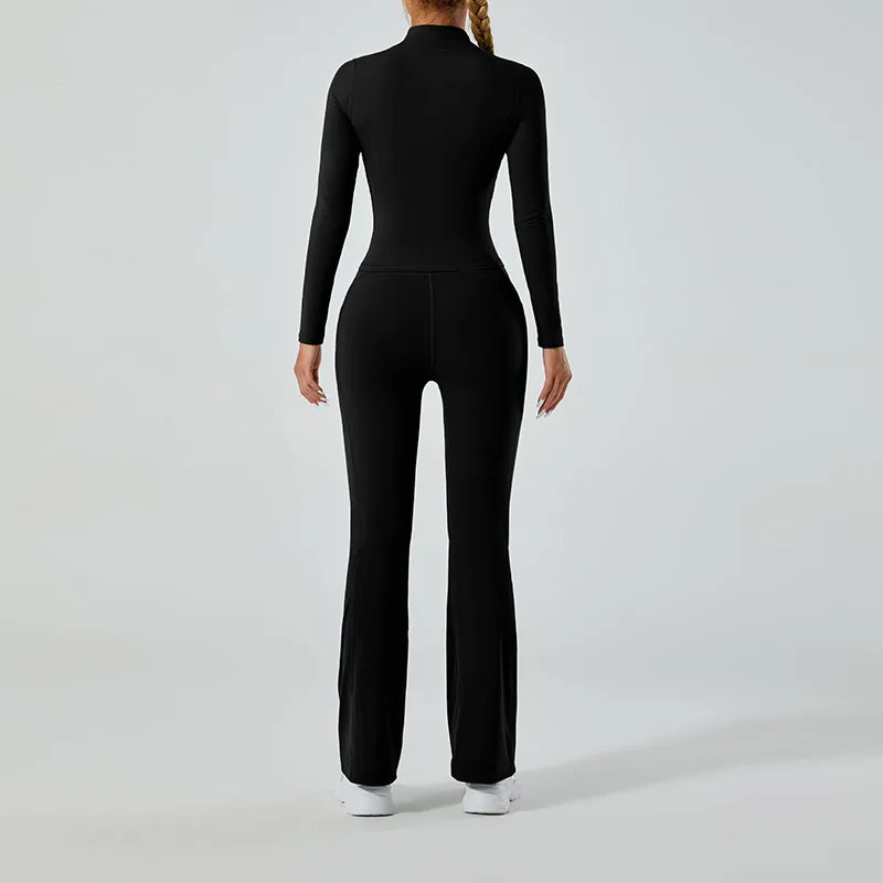 MCDUII Brushed Solid Breathable Sports Suit Sexy Back Yoga Vest High Waist Sports Shorts detail