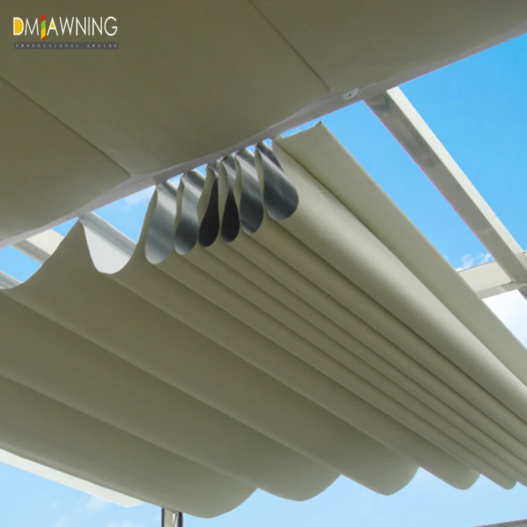 China Factory Customized Colour HDPE Outdoor Garden Wave Shade Sail Awning