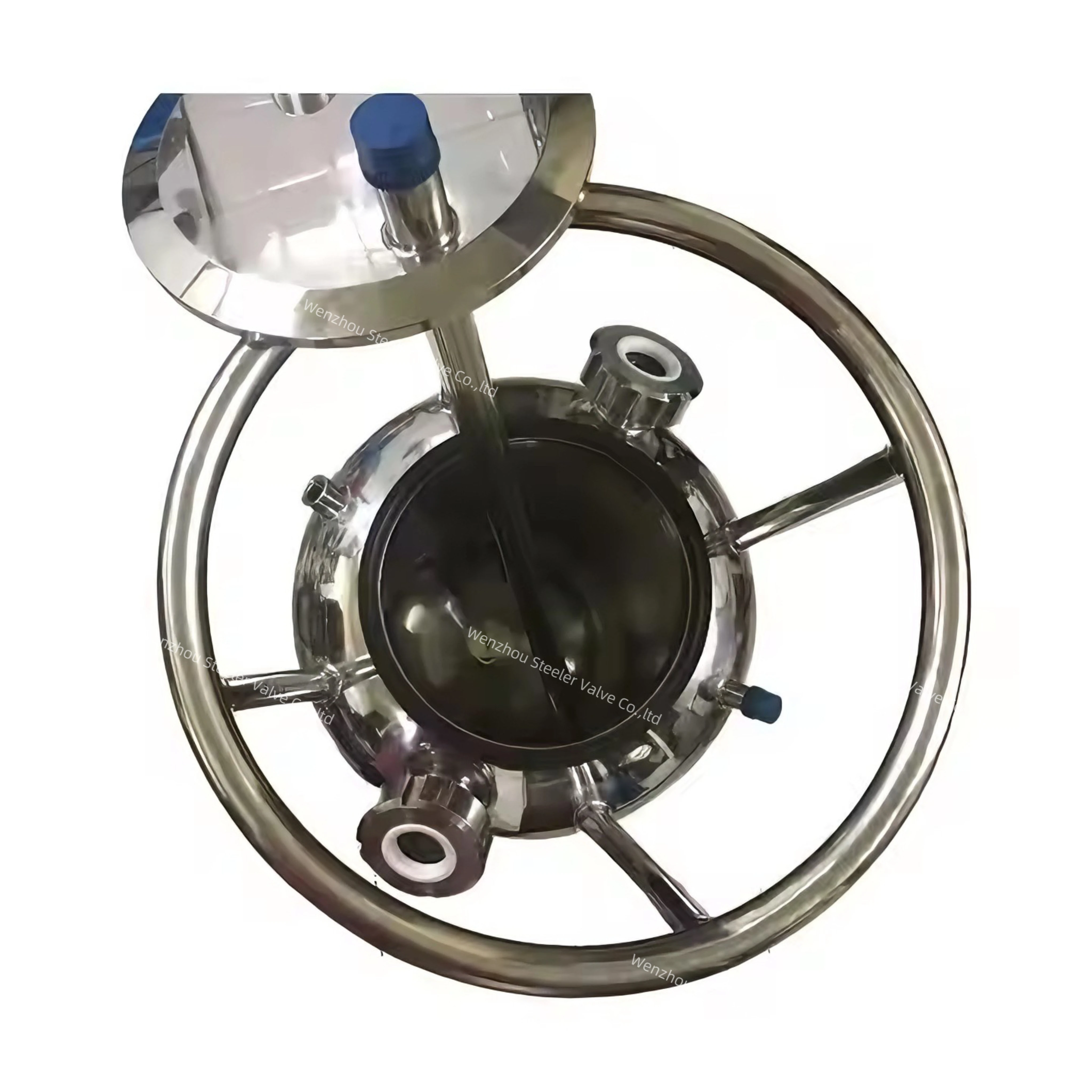 50 фунтов SS304 санитарный 10X20 дюймов резервуар для восстановления без жакета с сифонной трубкой