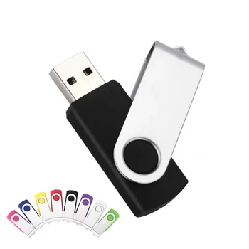 Low Price USB 2.0/3.0 Swivel Pendrive 4GB 2GB 8GB 16GB 32Gb 64 GB Memory Stick Colorful USB Flash Drives for promotion
