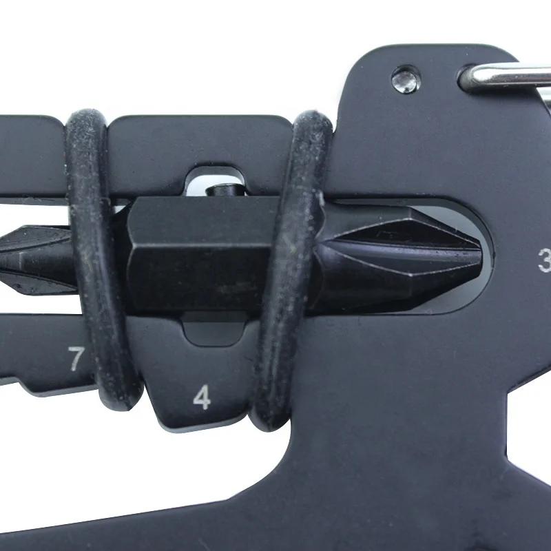 Produktbild von EDC Faltbarer Verstellbarer Schraubenschlüssel Aus Edelstahl – Mit Clip, SAE & Metrisch (3/16–3/4"/5–19 Mm)