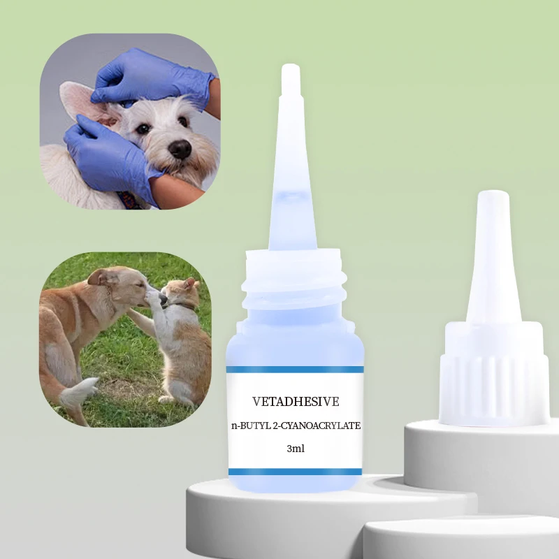 Tissue Adhesive for Animals and Pets Surgibond Veterinary Use Surgical Skin Adhesive Wound Closure Medical Glue Cyanoacrylate
