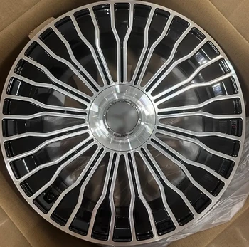 Custom Designed 5x112 5x1143 5x120 Aluminum Alloy Forged Wheels 18-24 Inch BMW Porsche Tyres with 25-40mm ET and 100-98mm PCD"