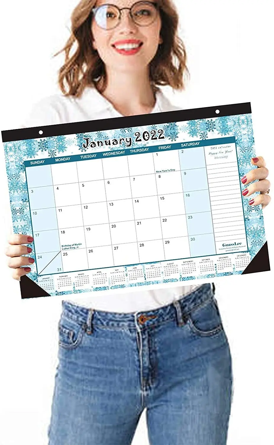 Настольный календарь OEM & ODM 2022-2023 Настольный/настенный может использоваться на протяжении всего 2022 года подарочная продукция заказ подарки