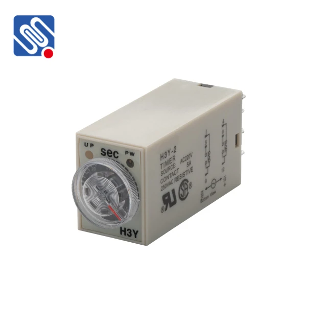 Meishuo H3Y-2 Mini High Power on Delay Time Relay AC 12v 24V 36V 48V 110V 220V 8pin 14pins 5A Sealed Miniature Size
