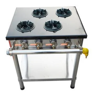 sunflame 4 burner steel gas stove