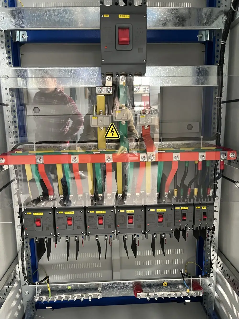 LZ1 Low Voltage Distribution Panel Electric Control Cabinet Circuit Breaker Distribution Cabinet