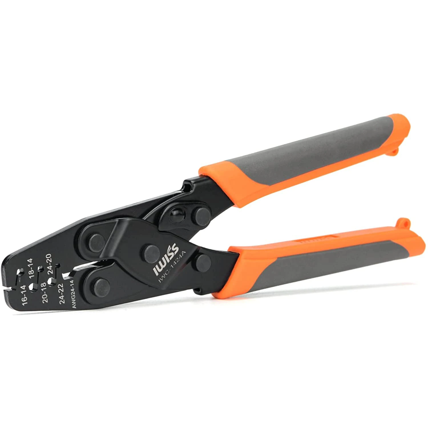 IWISS Wire Rope Crimping Tool for Aluminum Oval Sleeves,Stop