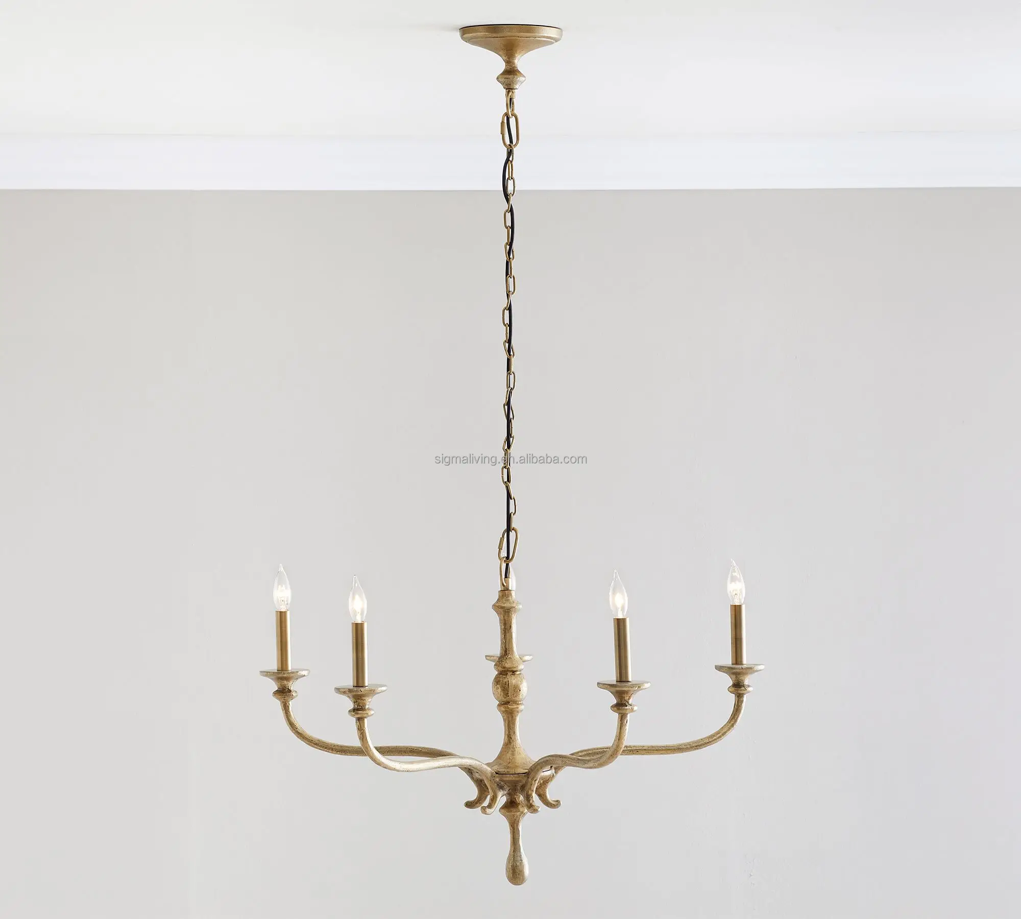 chandelier light luxury light forged iron chandelier