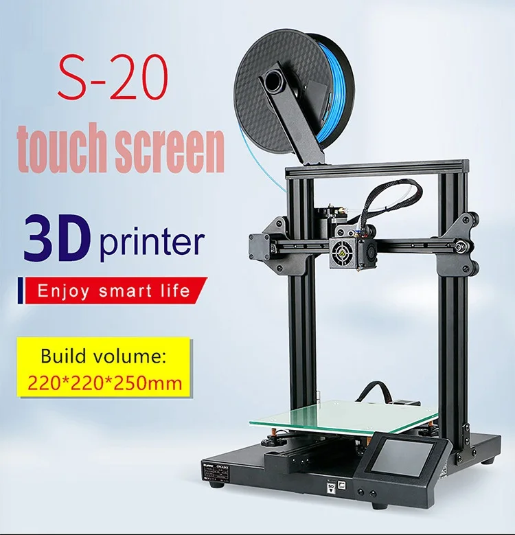High Quality Desktop FDM S-20 3d Printer Home Color 3d Printer