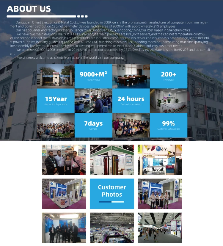 Orient Khóa Pdu Một Pha 3 Pha Khóa 415V C13 C19 Thông Minh Pdu SNMP 125A 160A Đơn Vị Phân Phối Điện Pdu