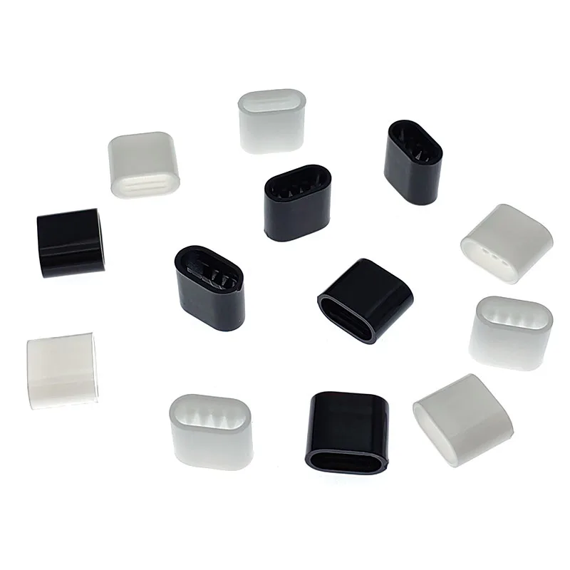 2024 Convenient One Way Sliding Bracelet Lock Plastic Lanyard Belt Closure Clasp