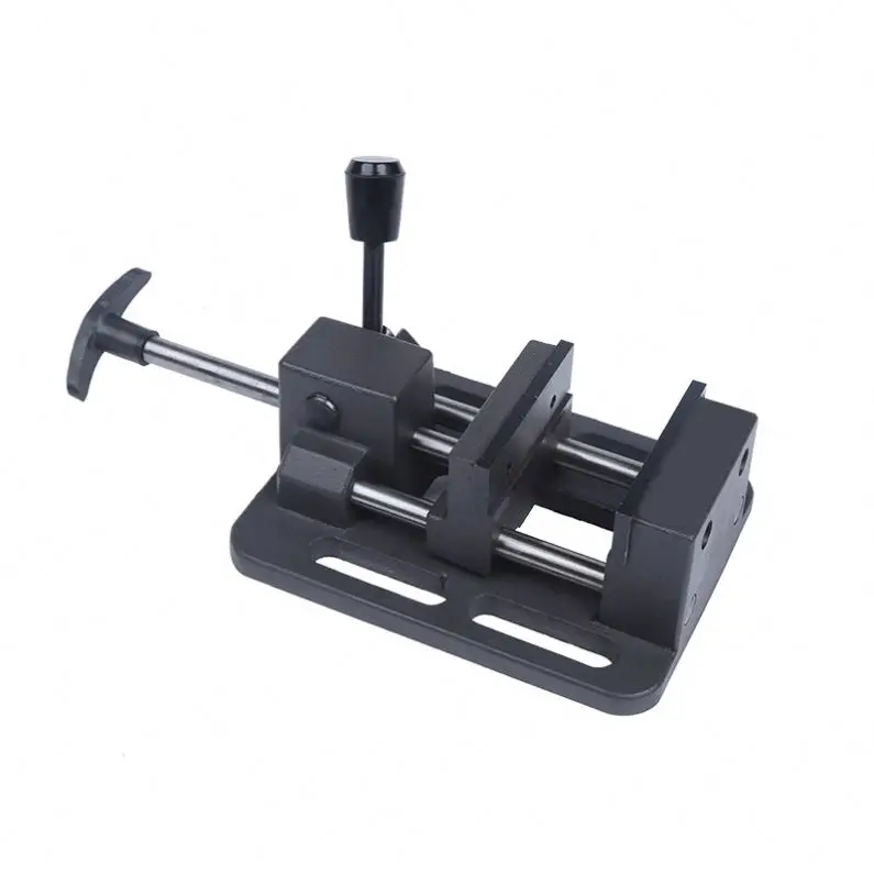 Q19K75 3inch Heavy-duty Fast Drilling Machine Flat-nose Pliers Precision Bench Drill with Clamp Woodworking Bench Vise
