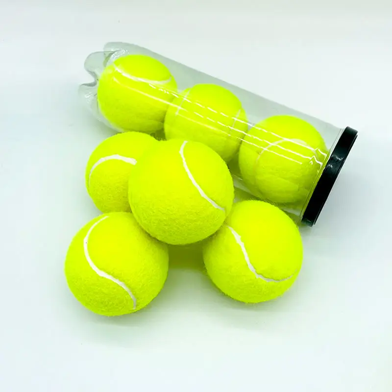 Portable Tournament Quality Padel Tennis Balls Custom Logo Pressurized Wool Rubber Balls Great Control Long-Lasting Durability supplier