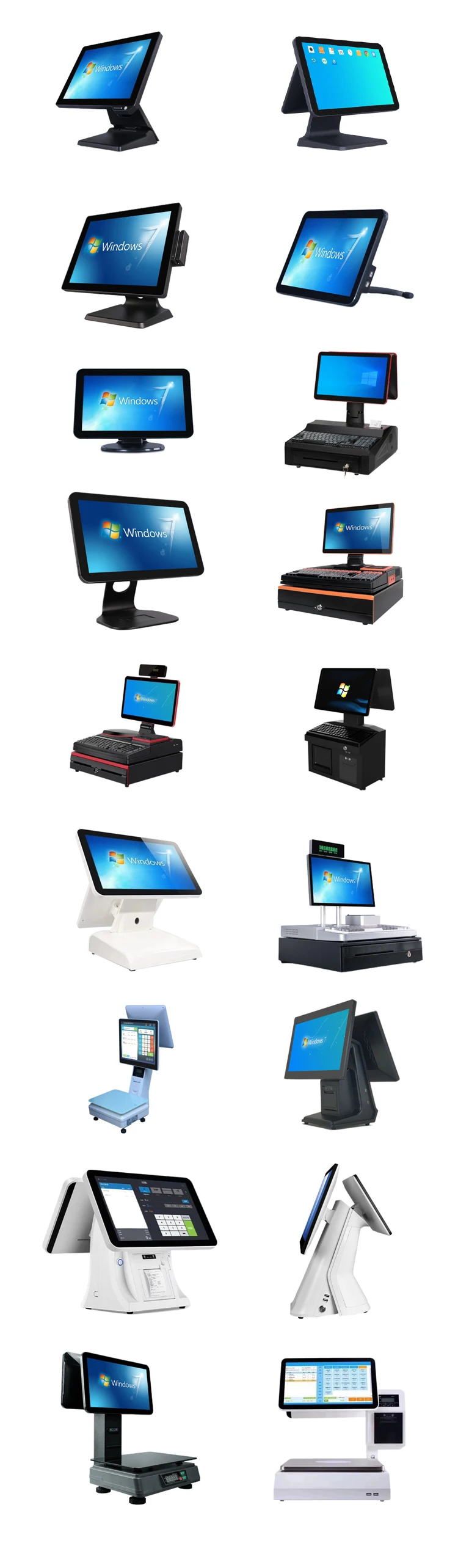 Msr Machine Pos Machine with Printer Scanner MSR RFID Battery Options