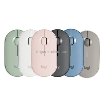 Logitech Pebble M350 Wireless Silent Mouse 1000DPI 3 Buttons Ergonomic Portable Mini Mouse