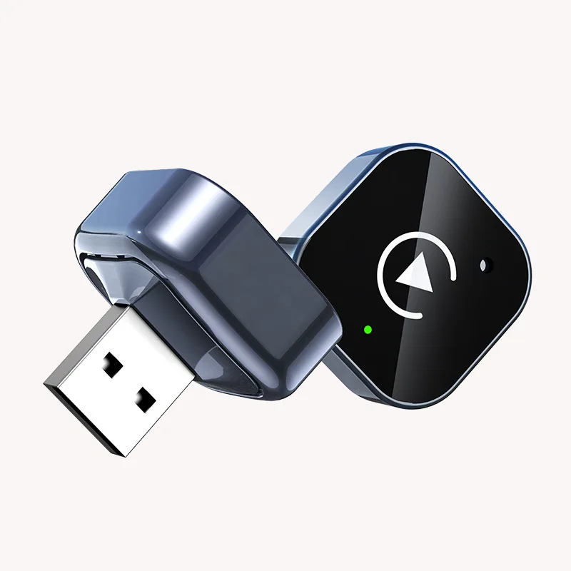 Mini Android Auto & CarPlay Wireless Adapter-2-in-1 USB Type-C Dongle with Fast Connection Universal Fit