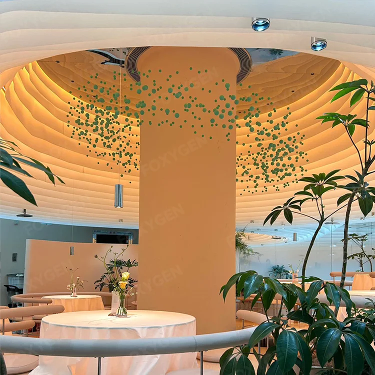 French Textured Paper Ceiling Fire-proof A1 Grade a Drop Ceiling for shop