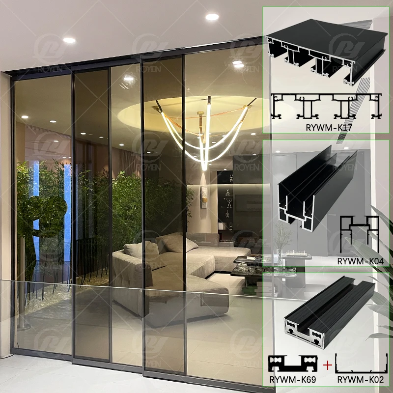 Aluminum Profile Supplier 6000 Series Aluminum Door Profile Custom ...