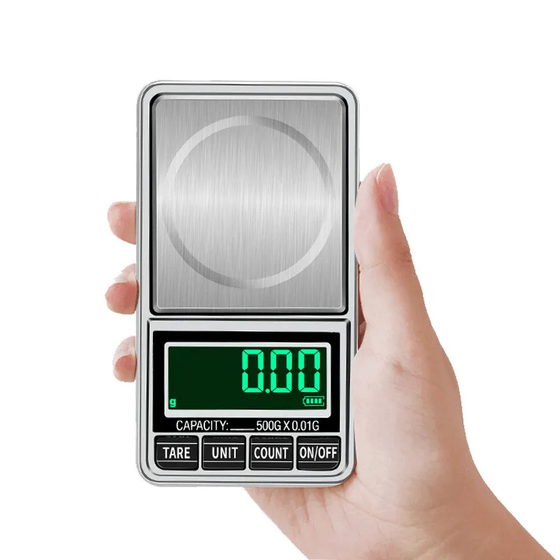 Pocket Digital Stainless Scale, 500g x 0.01g