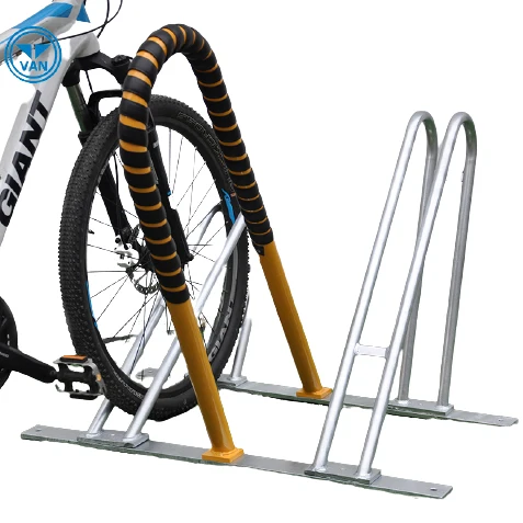 3 bike floor rack