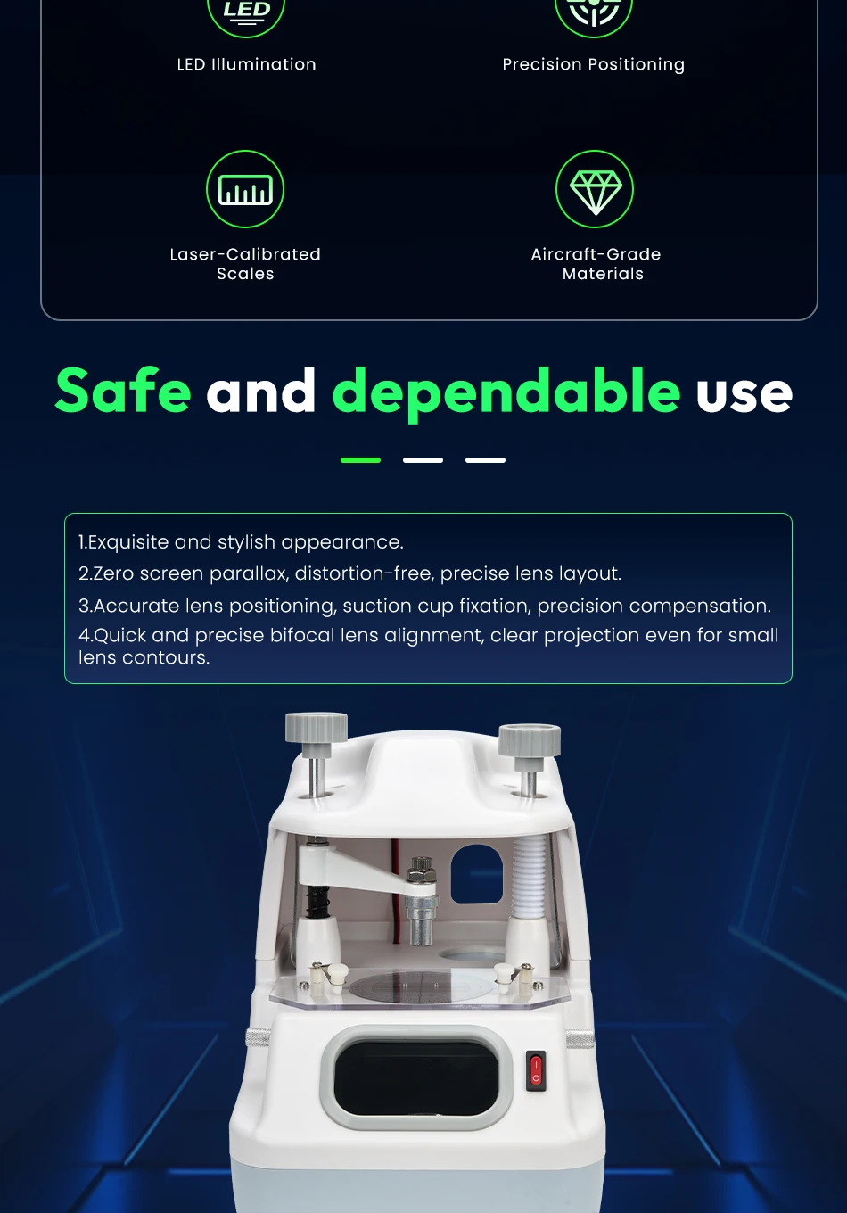 Best Selling Professional Innovue Opto Ly-2d Centering Machine For Eye Clinic