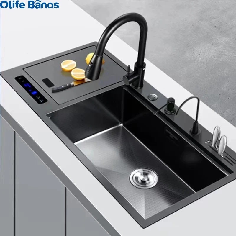 Olife Banos 304 Stainless Steel Pattern Temperature