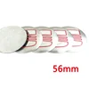 56mm Argento Rosso
